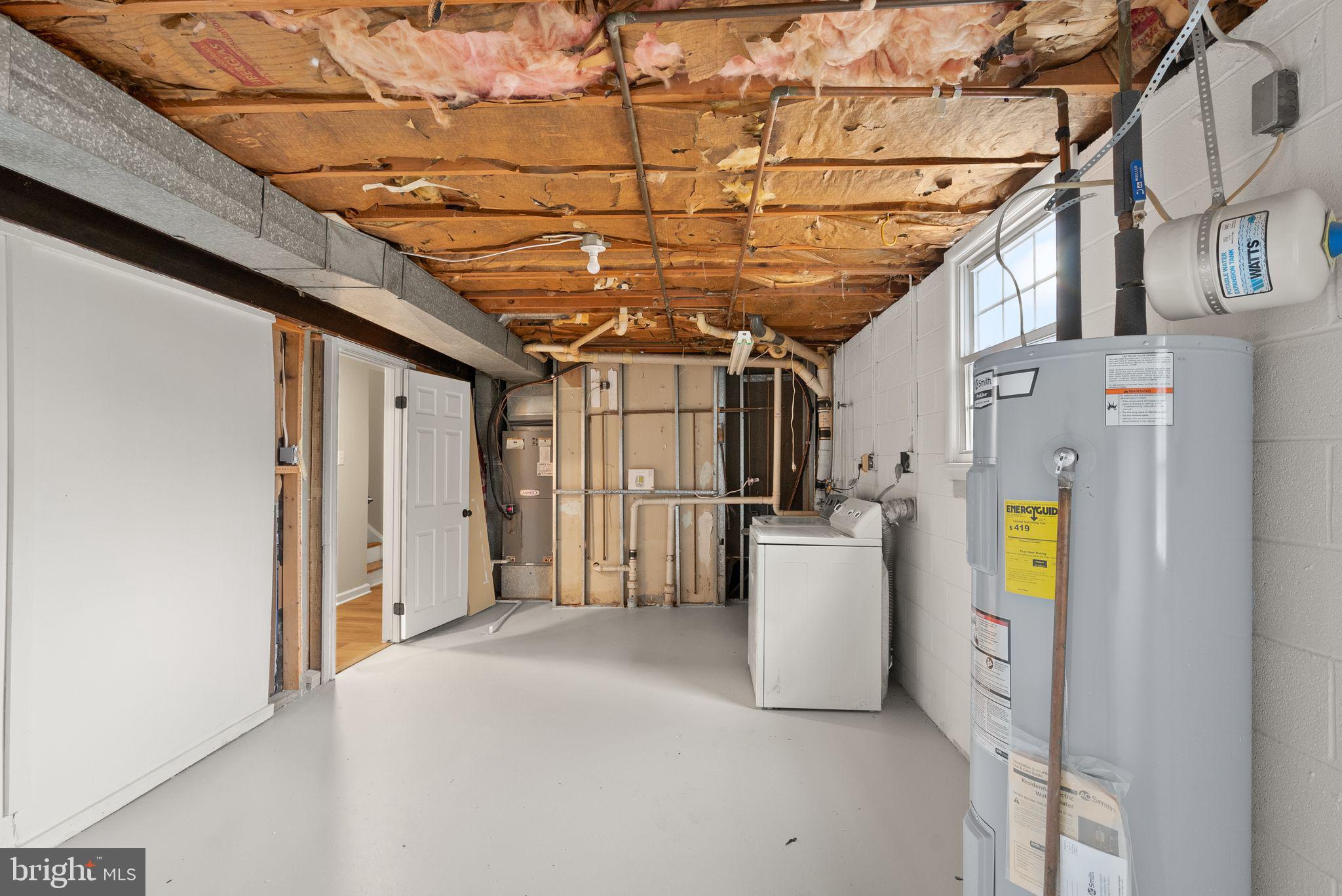 12412 Needle Drive Clarksburg, MD 20871 - Photo 41 of 51 a view of a storage & utility room with washer and dryer