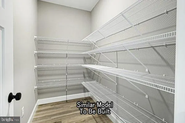 a view of walk in closet