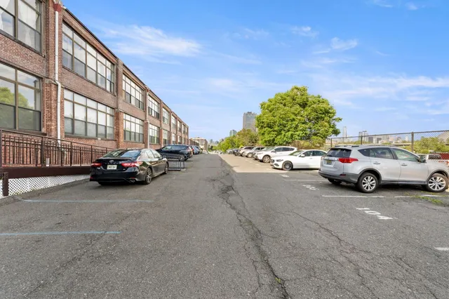 an aerial view of a city with buildings