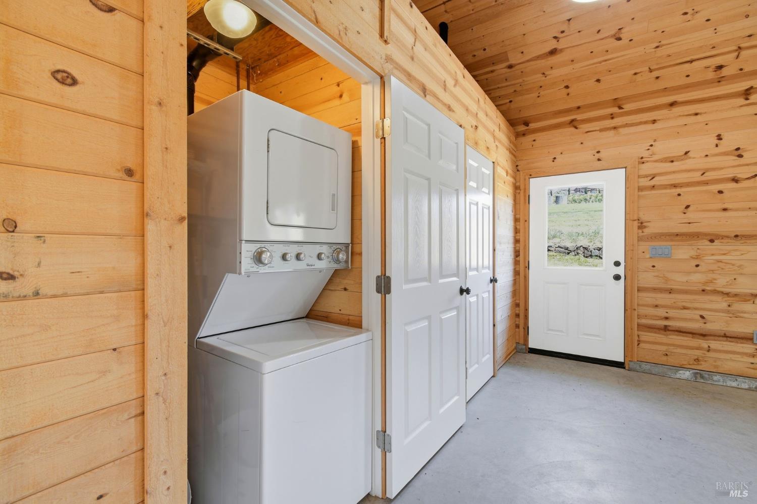 3223 Canfield Road Sebastopol, CA 95472 - Photo 51 of 58 Stack Washer & Dryer in Barn