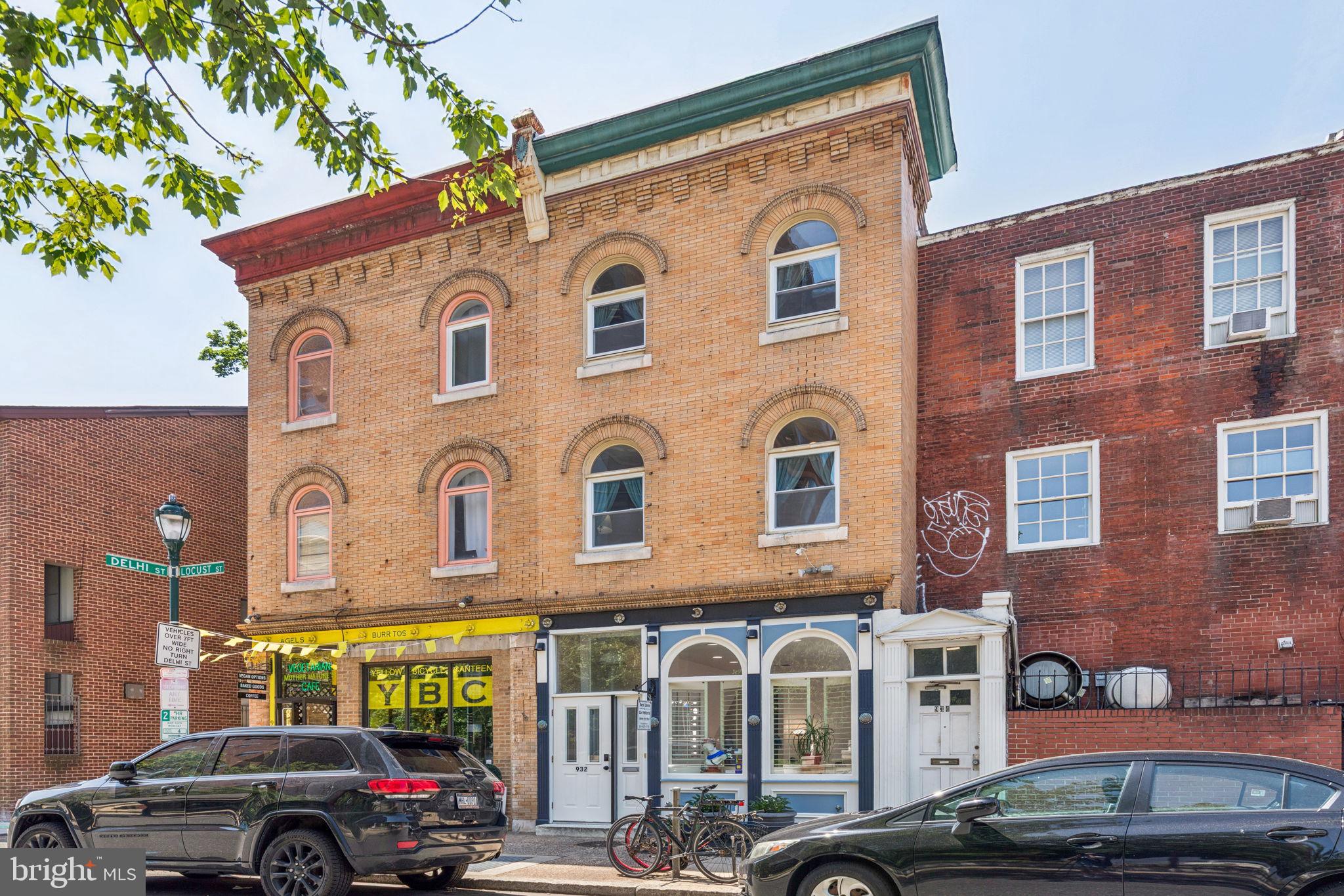 932 Locust Street Philadelphia, PA 19107 - Photo 2 of 23 a front view of a building with parking space