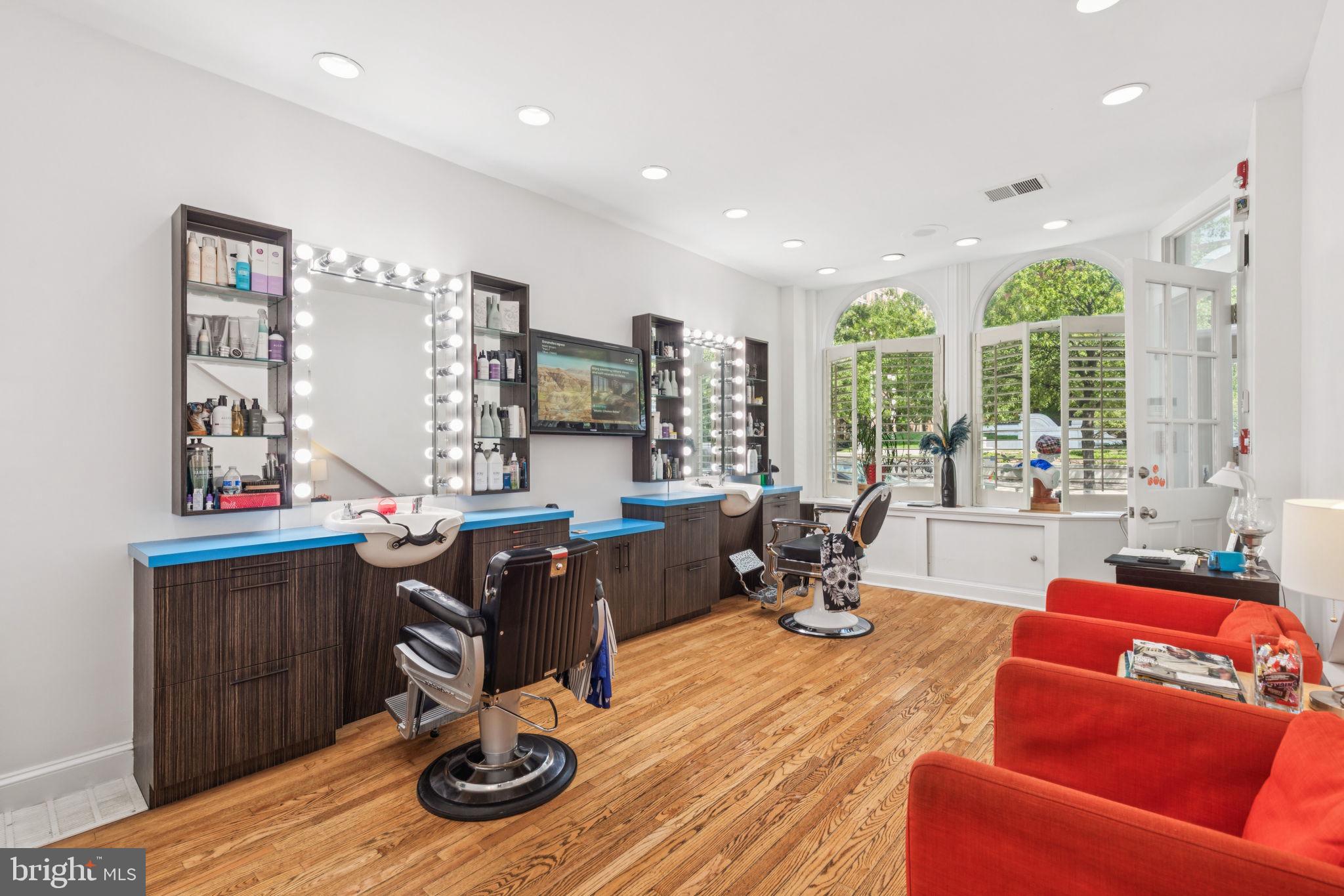 932 Locust Street Philadelphia, PA 19107 - Photo 5 of 23 a view of a livingroom with workspace and a window