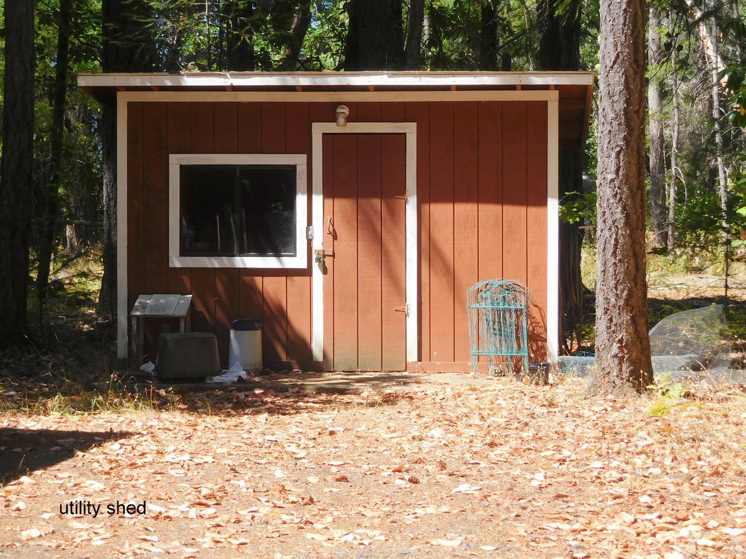 271 Kirkham Road Cave Junction, OR 97523 - Photo 24 of 33 Extra utility shed, next to garage.