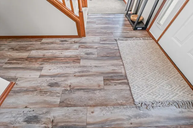 a house view with a outdoor space