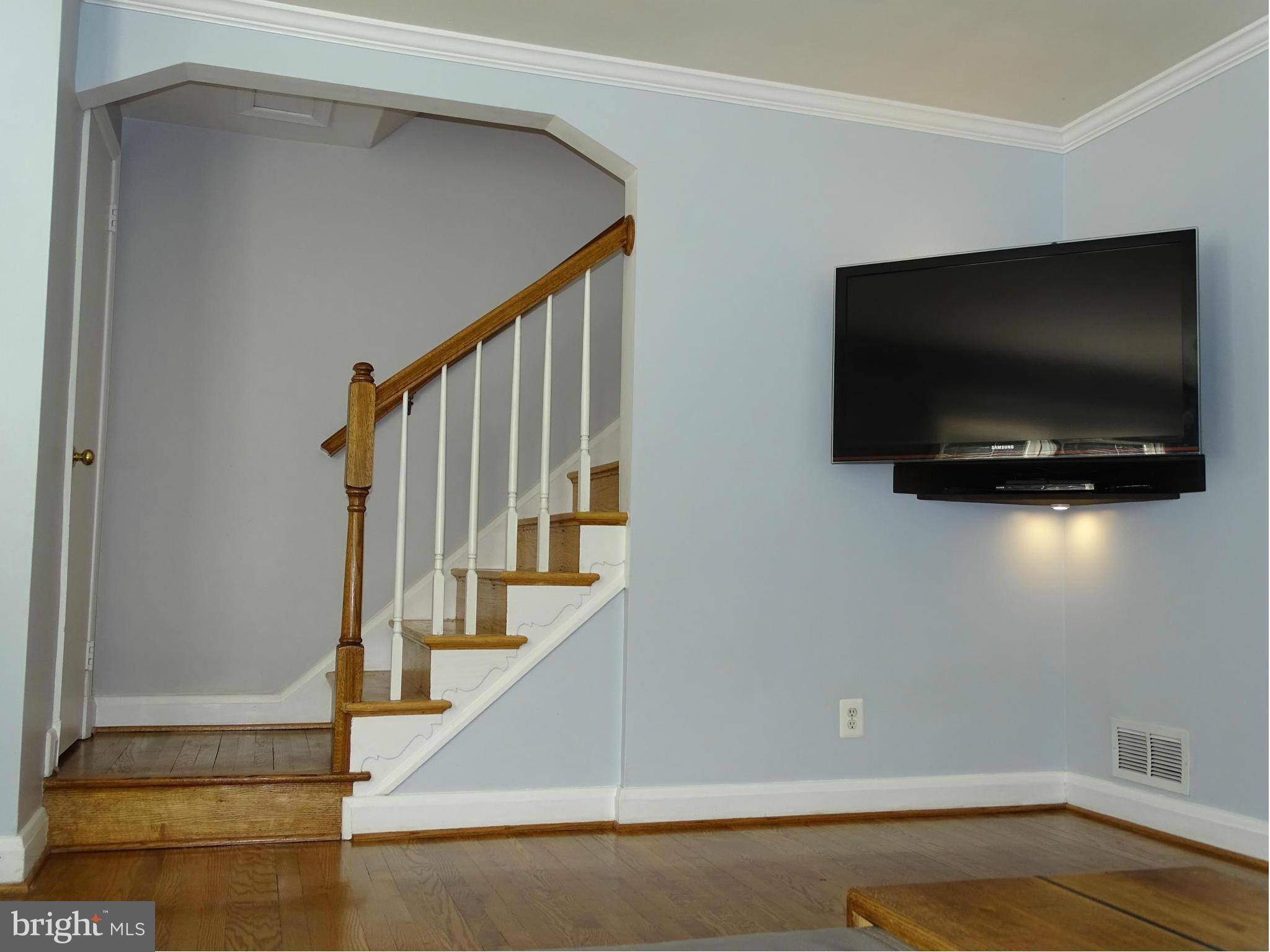 6106 Mt Ridge Road Catonsville, MD 21228 - Photo 6 of 30 a view of entryway and hall with wooden floor