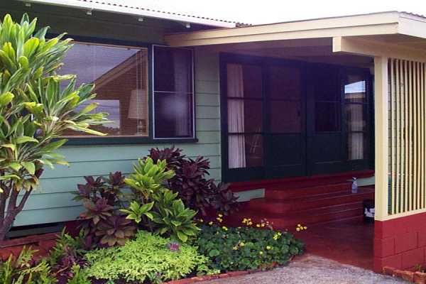 340 Mehana Road Eleele, HI 96705 - Photo 4 of 10 a wooden door with yard