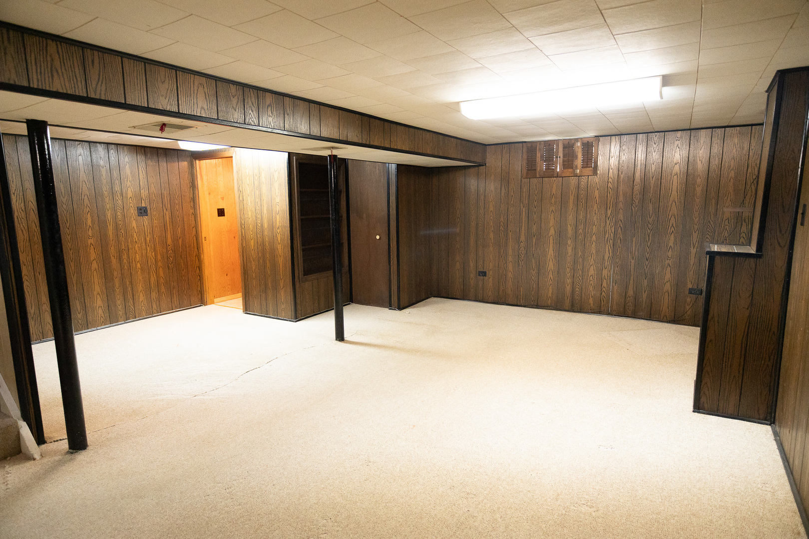 6645 Riverside Drive Tinley Park, IL 60477 - Photo 19 of 38 a view of empty room with wooden walls