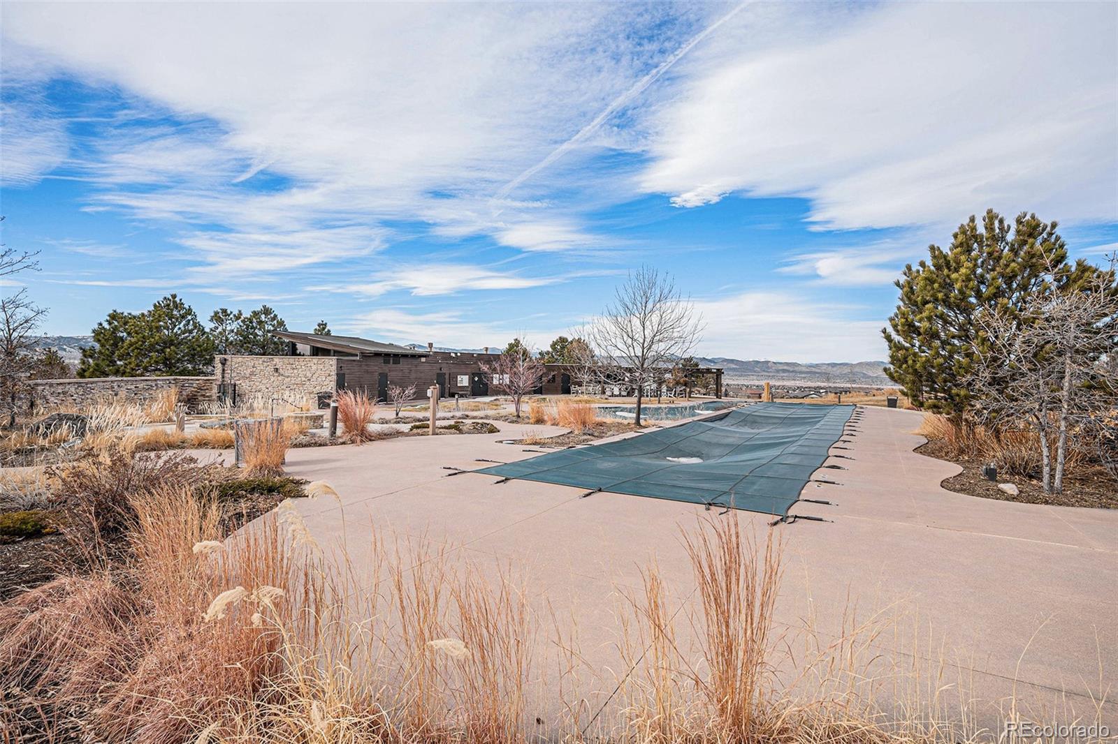 10610 Greycliffe Drive Highlands Ranch, CO 80126 - Photo 48 of 49 a view of swimming pool with a yard