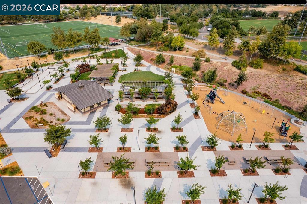 3923 Meridian Street Dublin, CA 94568 - Photo 35 of 39 an aerial view of residential houses with outdoor space