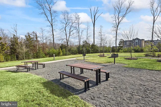 a view of outdoor space with seating area