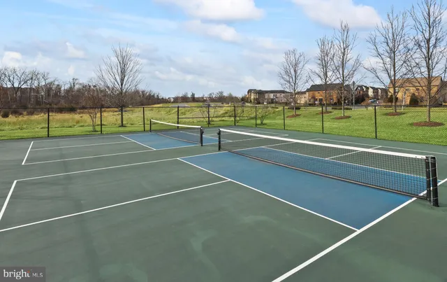 a view of outdoor space with seating