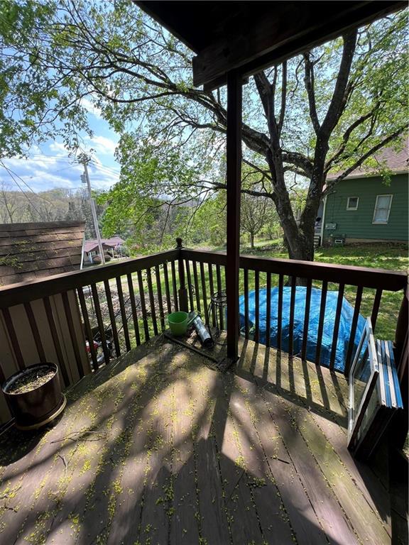 1109 Mccomb Lane Pittsburgh, PA 15239 - Photo 19 of 41 a view of balcony with wooden floor