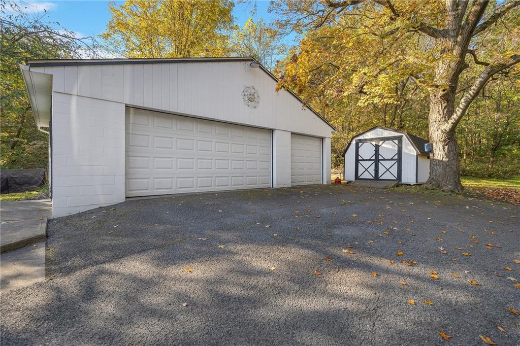 259 Service Church Road Aliquippa, PA 15001 - Photo 35 of 50 3 Car Detached Garage w/ Drop Down Storage