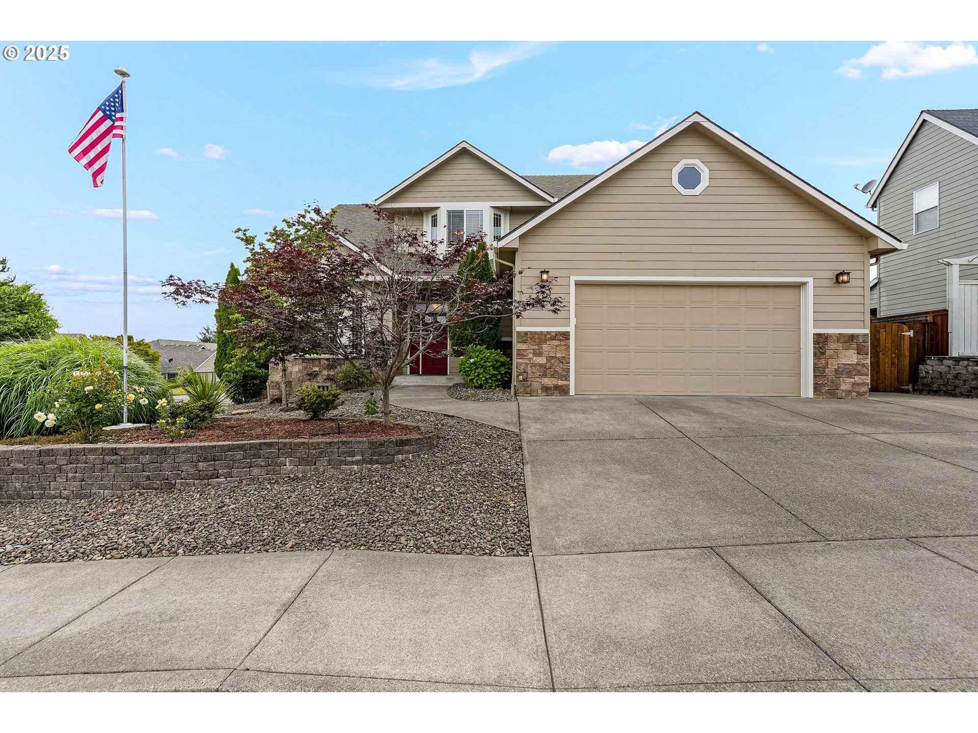 413 Northwest Harold Street Sublimity, OR 97385 - Photo 2 of 48 a view of a house next to a yard