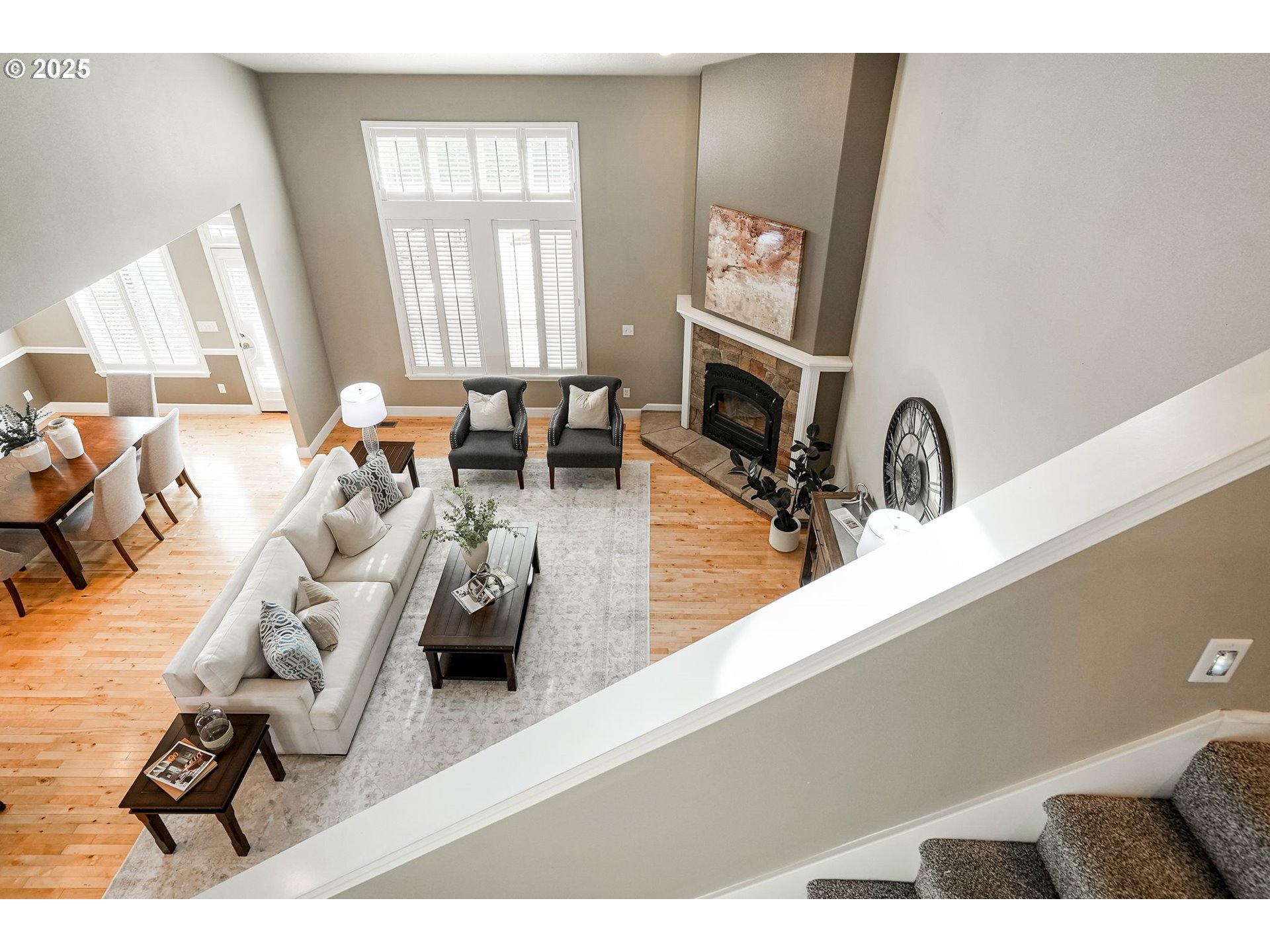 413 Northwest Harold Street Sublimity, OR 97385 - Photo 30 of 48 a view of a livingroom with furniture and a window