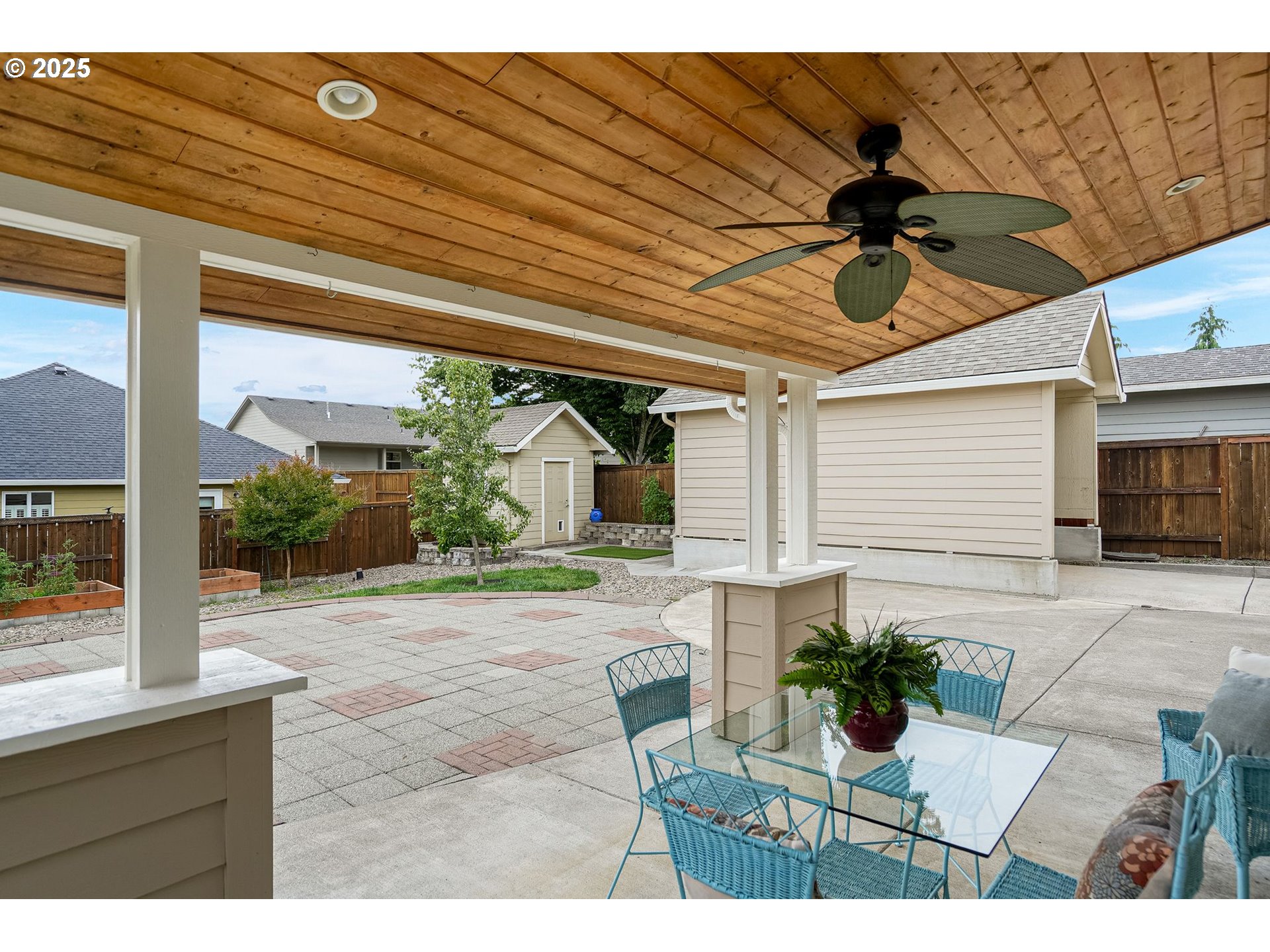 413 Northwest Harold Street Sublimity, OR 97385 - Photo 43 of 48 a view of an outdoor space kitchen and kitchen