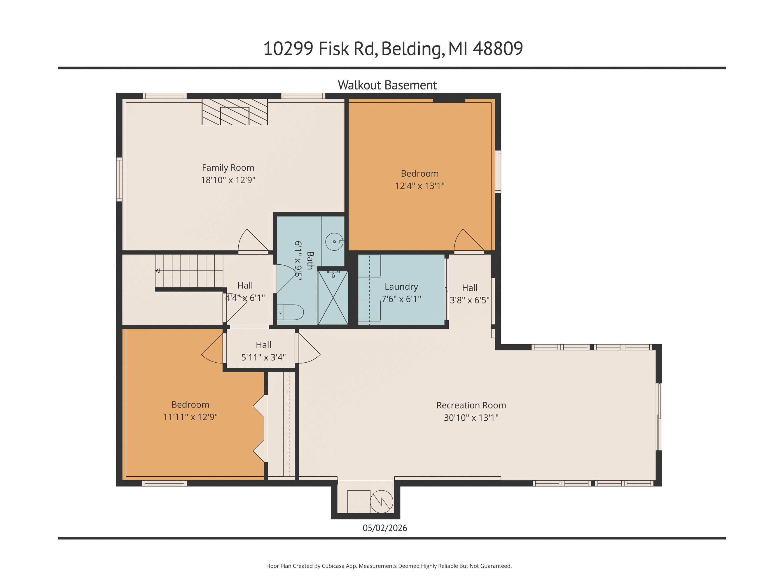 10299 Fisk Road Belding, MI 48809 - Photo 54 of 54 2-floorplan-1