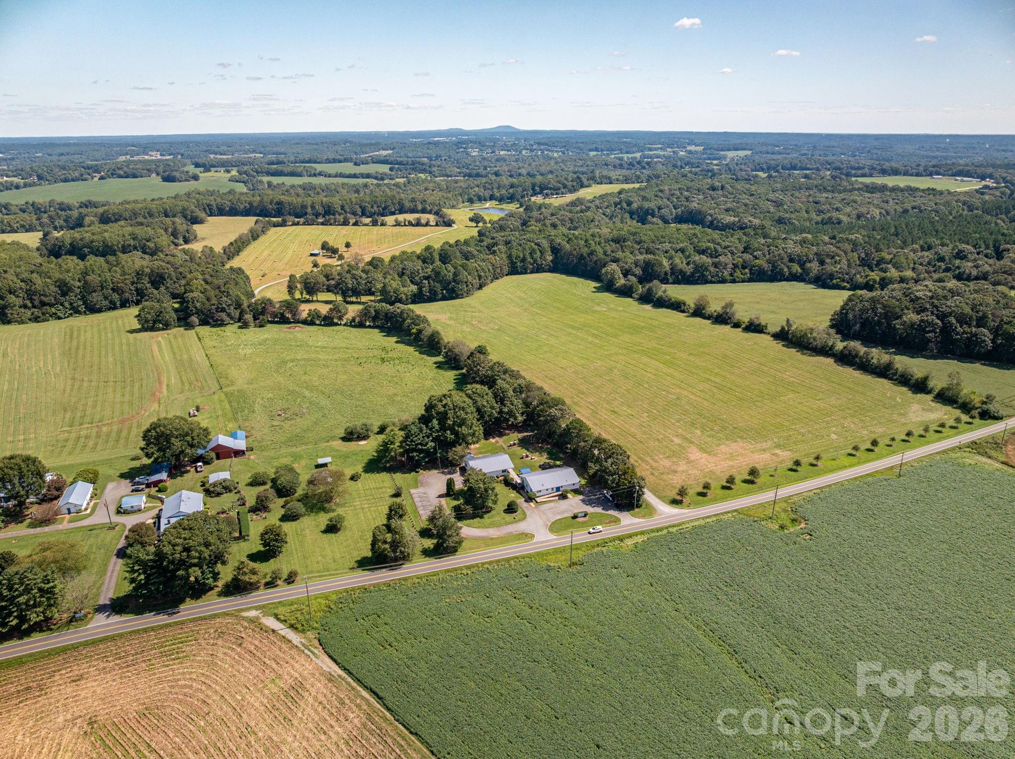 2482 June Bug Road Vale, NC 28168 - Photo 2 of 34 an aerial view of ocean and residential houses with outdoor space