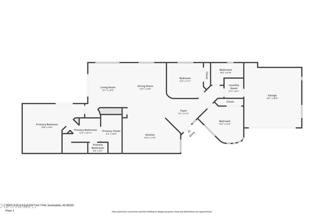 $1,065,000 | 19550 North Grayhawk Drive, Unit 1144, Scottsdale, AZ 85255