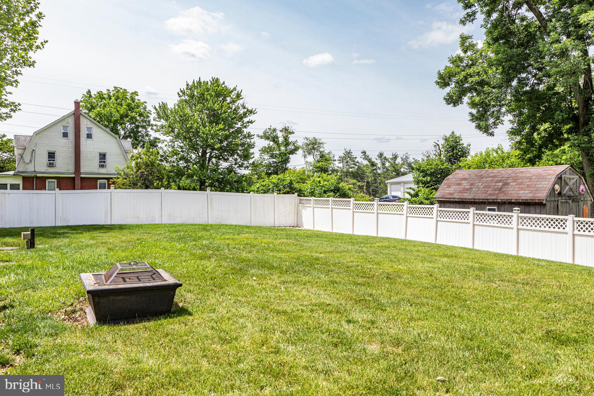 2455 Pennington Road Pennington, NJ 08534 - Photo 21 of 25 Backyard with recently built fence