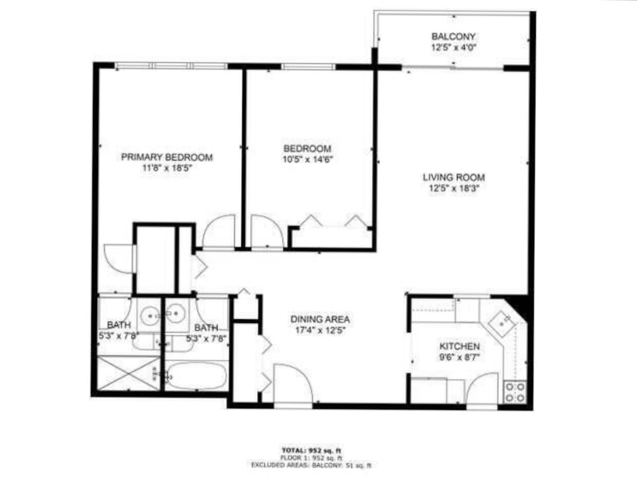 50 Southwest 3rd Avenue, Unit 1060 Boca Raton, FL 33432 - Photo 24 of 24 4. BCP 106F - Floor Plan