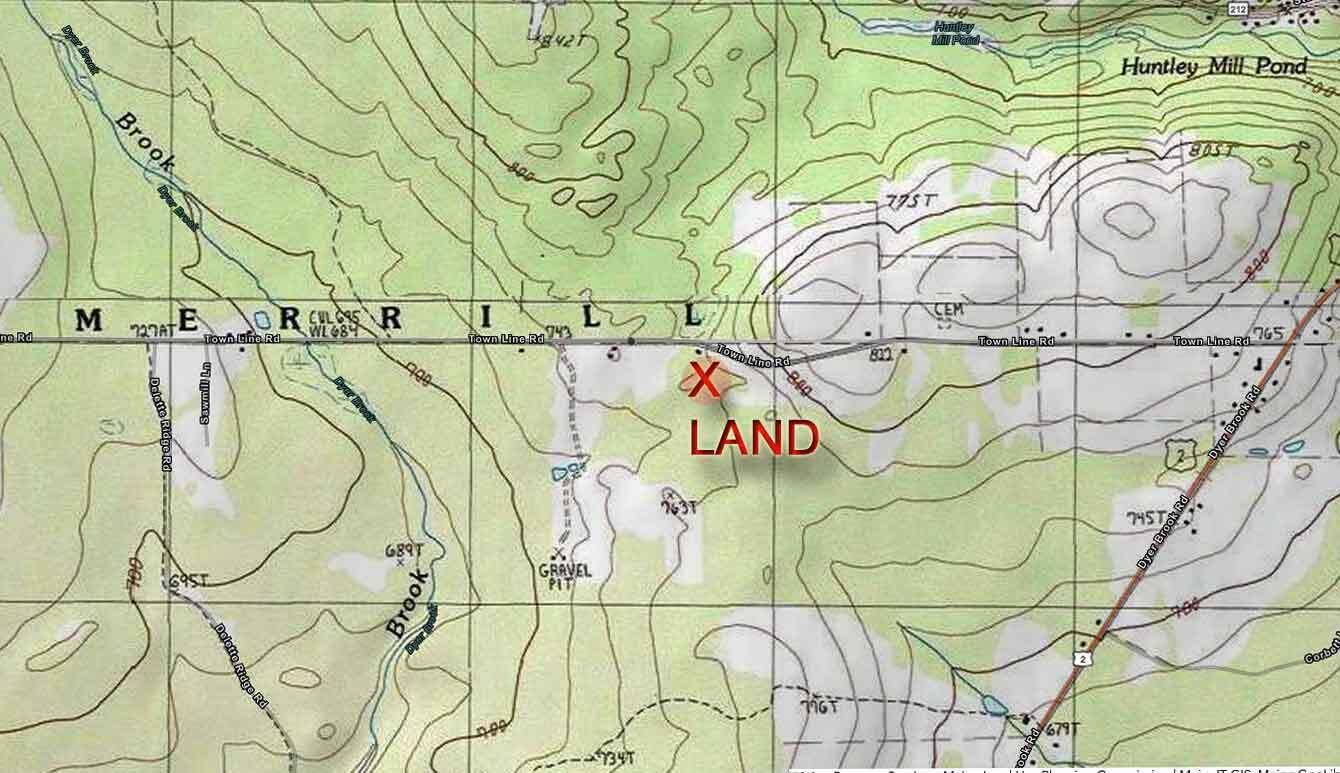 Lot 18.1 Town Line Road Dyer Brook, ME 04747 - Photo 4 of 6 land-in-me-cheap