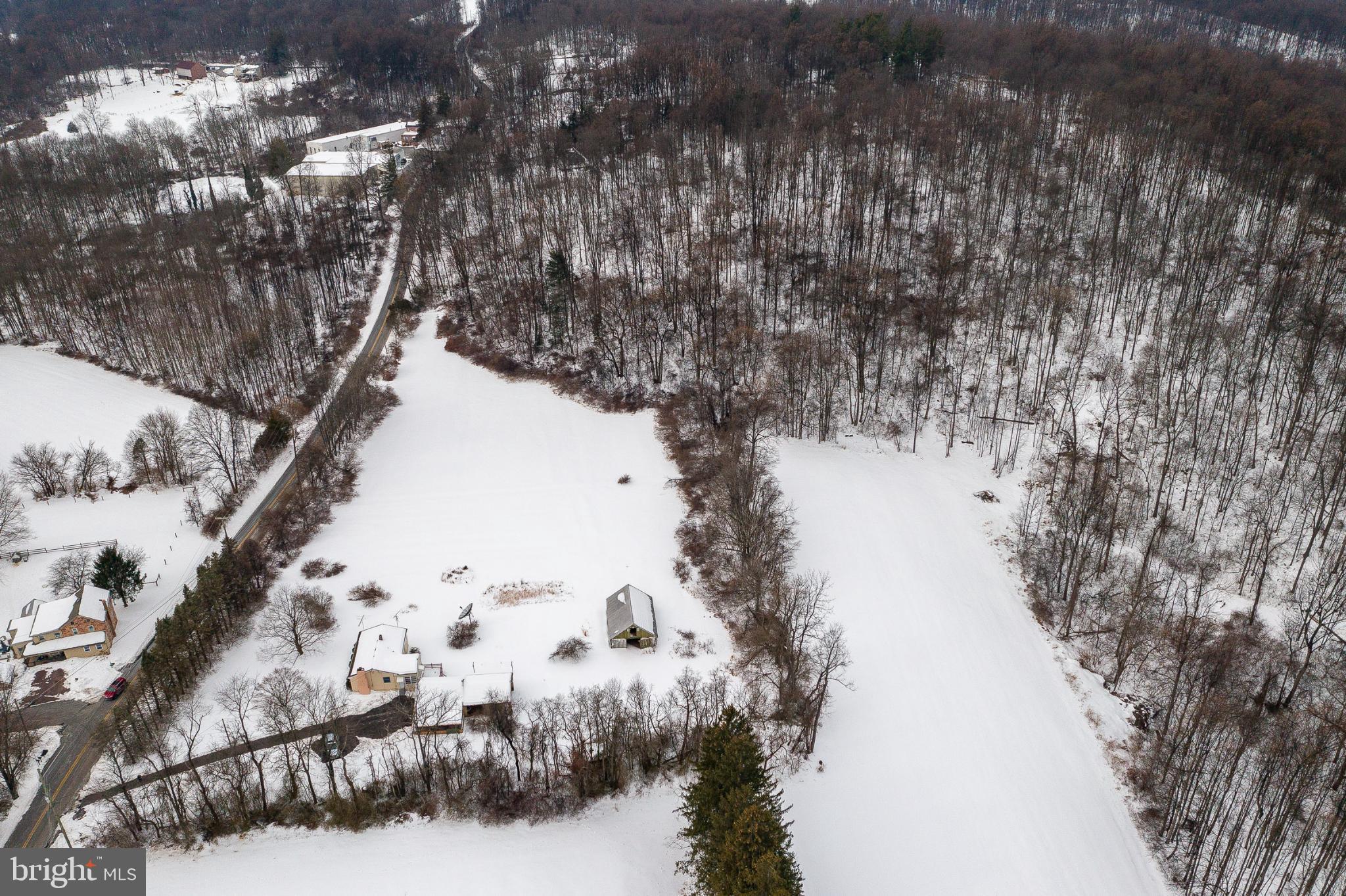Maple Grove Road Mohnton, PA 19540 - Photo 3 of 6 Snowy landscape with serene rural charm.