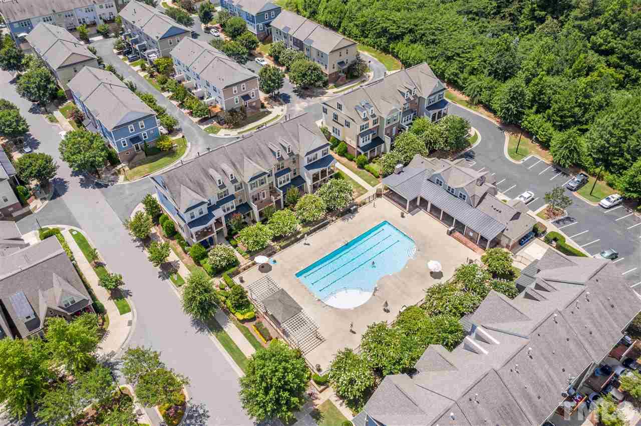 1329 Rembrandt Circle Raleigh, NC 27607 - Photo 23 of 23 an aerial view of a house
