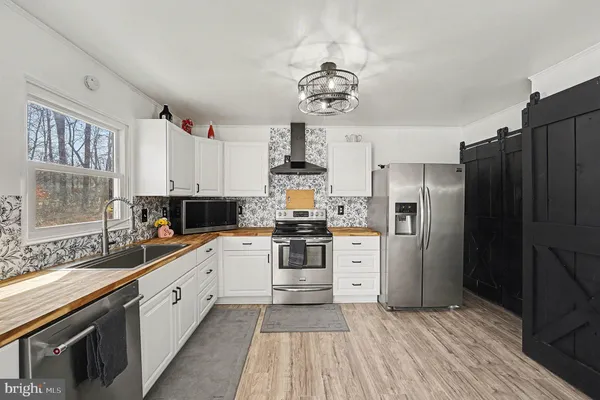 a view of water heater room