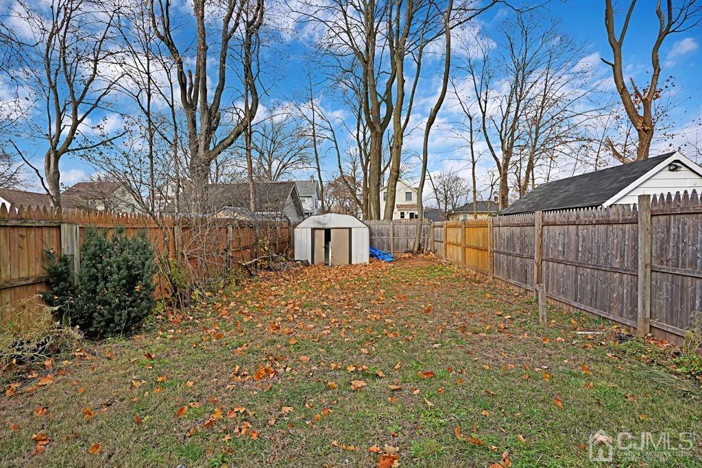 708 Front Street Dunellen, NJ 08812 - Photo 17 of 19 Fenced yard