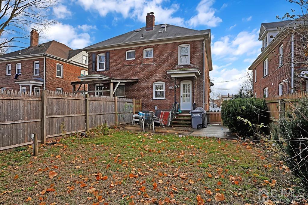 708 Front Street Dunellen, NJ 08812 - Photo 18 of 19 back of house - has a patio