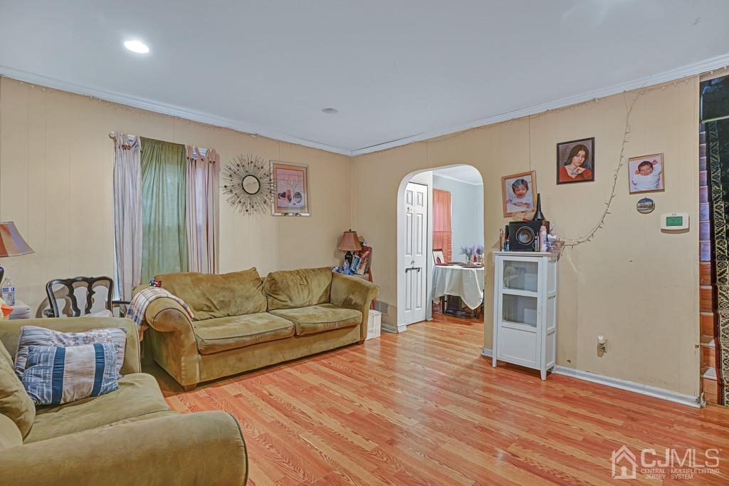 708 Front Street Dunellen, NJ 08812 - Photo 4 of 19 Spacious Living room looking into Dining Room