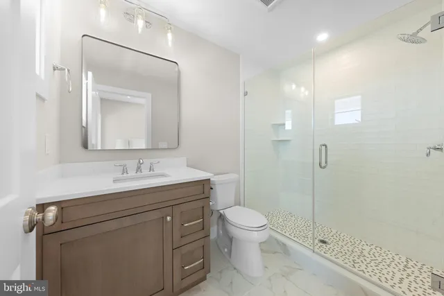 a view of a balcony from a window