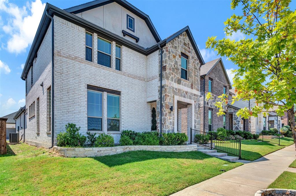 468 Caitlyn Way Fairview, TX 75069 - Photo 2 of 35 View of front of property featuring brick siding and stone siding