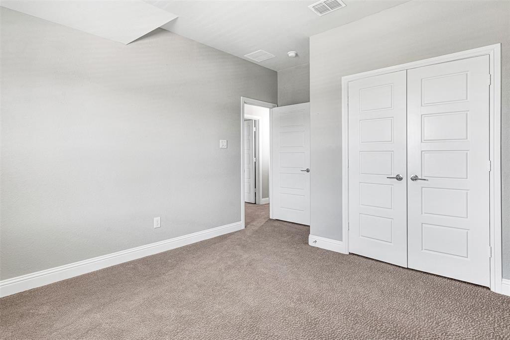 468 Caitlyn Way Fairview, TX 75069 - Photo 35 of 35 Unfurnished bedroom featuring carpet and a closet