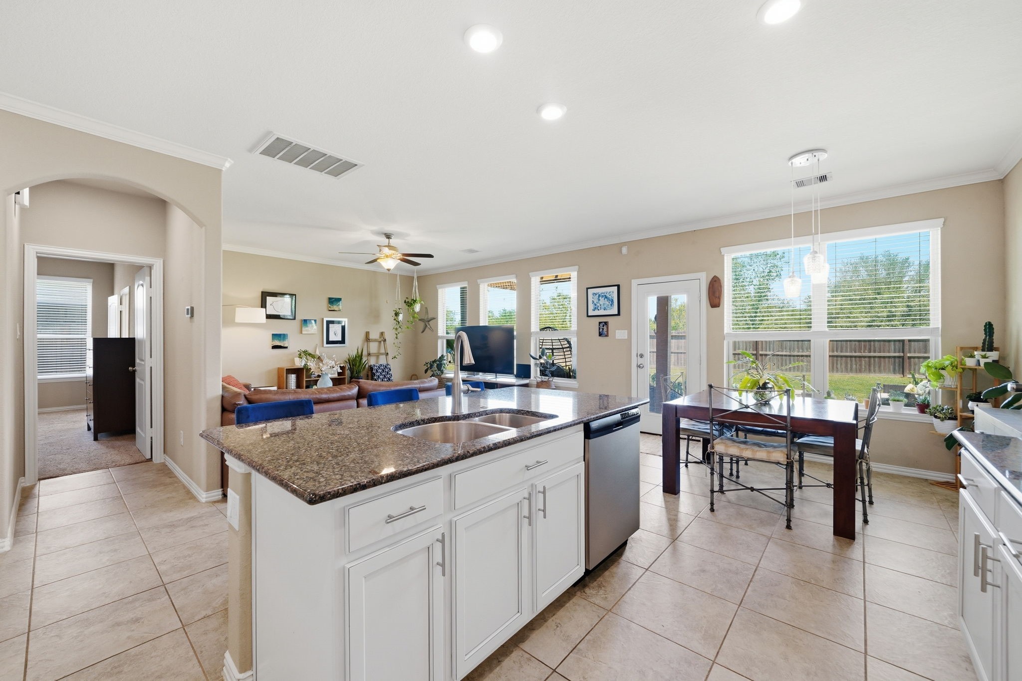 13207 Alcott Forest Lane Rosharon, TX 77583 - Photo 12 of 44 The primary bedroom, located downstairs, on the left