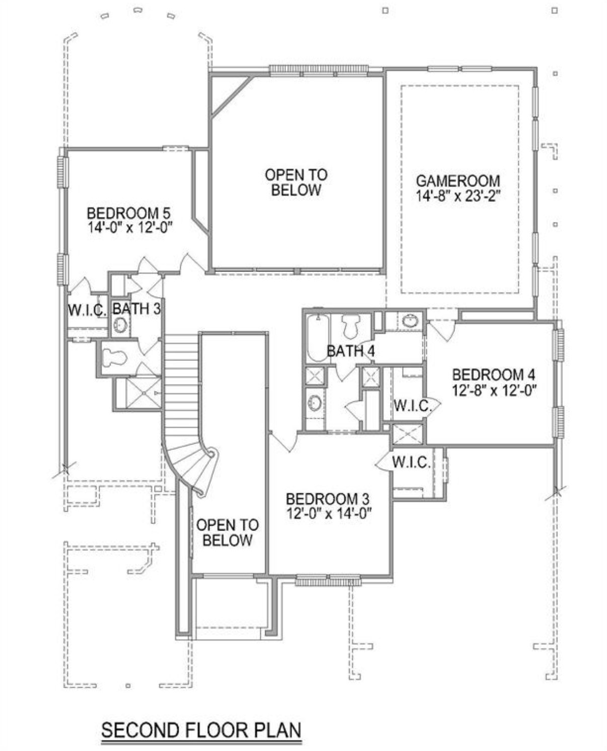 27705 South Slate Hills Lane Spring, TX 77386 - Photo 45 of 45 Floorplan - Second Floor