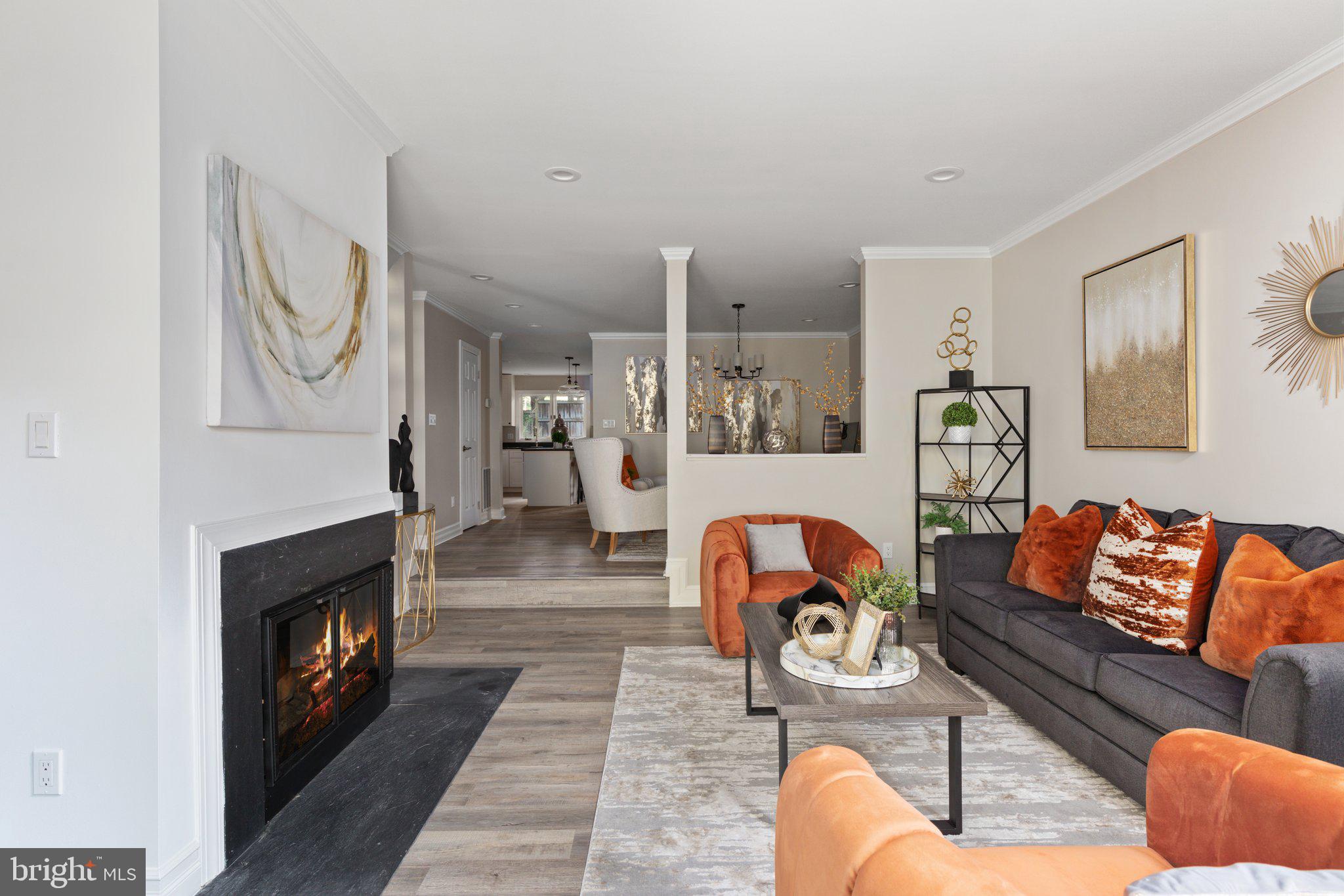 Newly installed LVP throughout entire house.