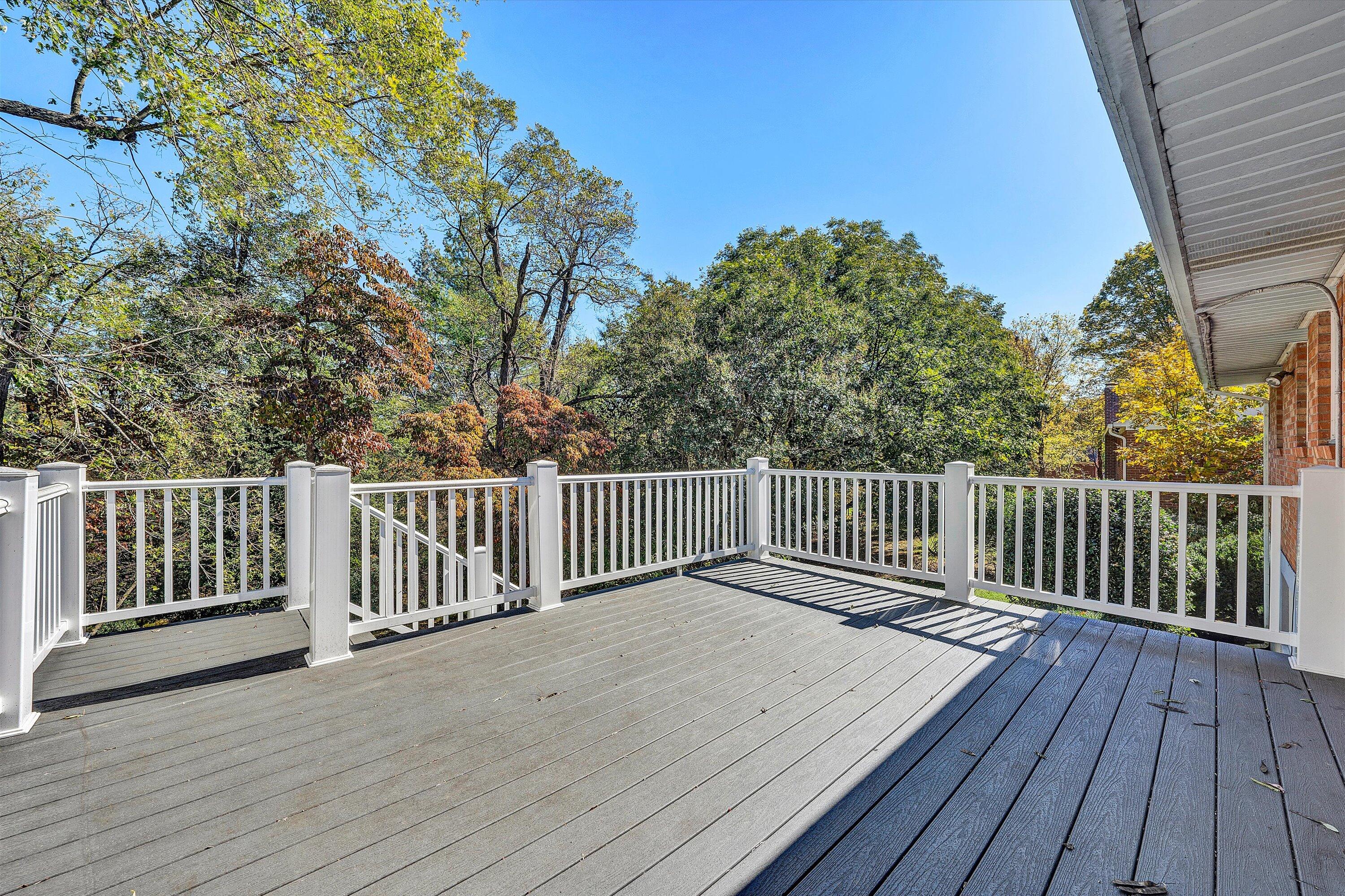 2312 Kipling Street Southwest Roanoke, VA 24018 - Photo 19 of 52 a view of a wooden roof deck