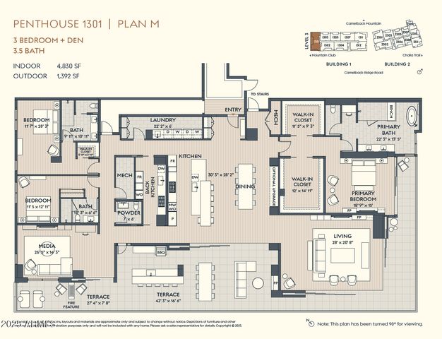 $10,300,000 | 5050 North Camelback Ridge Drive, Unit 1301, Scottsdale, AZ 85253