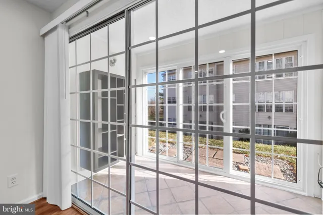 a view of front door