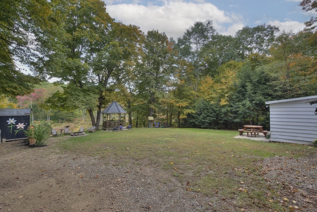 95 Sylvester Road Northampton, MA 01062 - Photo 7 of 42 a view of a big yard with plants and trees