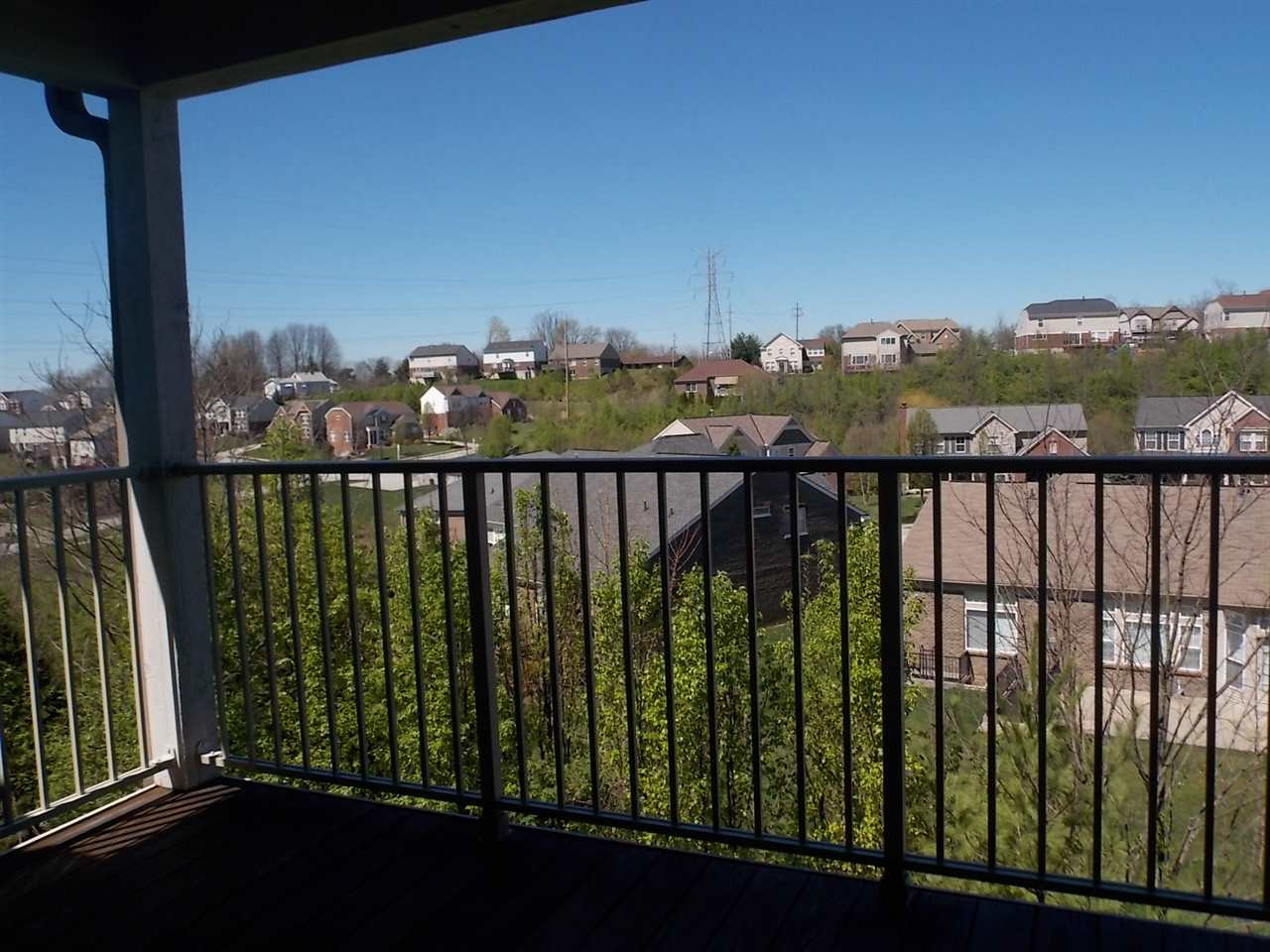 41076 Cold Spring, Unit 3 Newport, KY 41076 - Photo 14 of 25 A covered balcony/deck has great views.