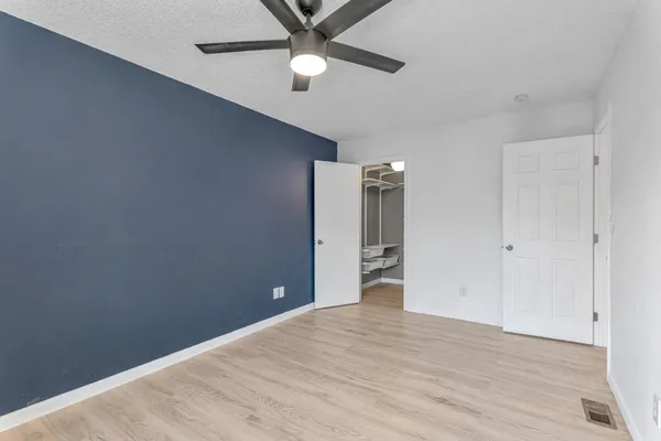 wooden floor in an empty room