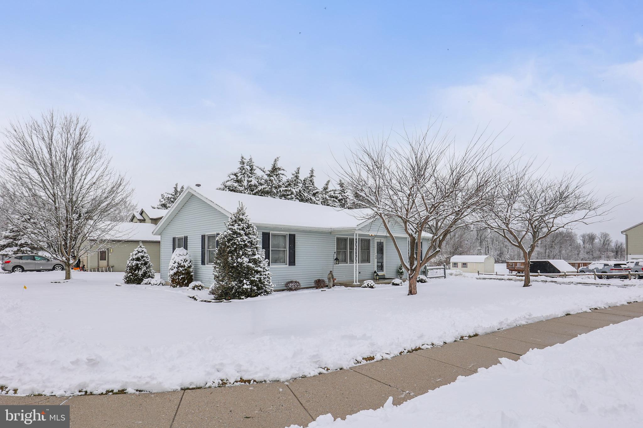 136 Conewago Drive Hanover, PA 17331 - Photo 5 of 41 a view of the house with a snow in yard