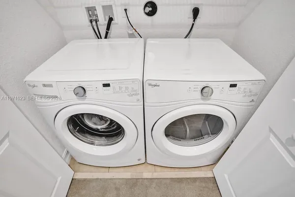 a view of front door