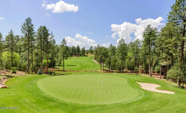 a view of a golf course