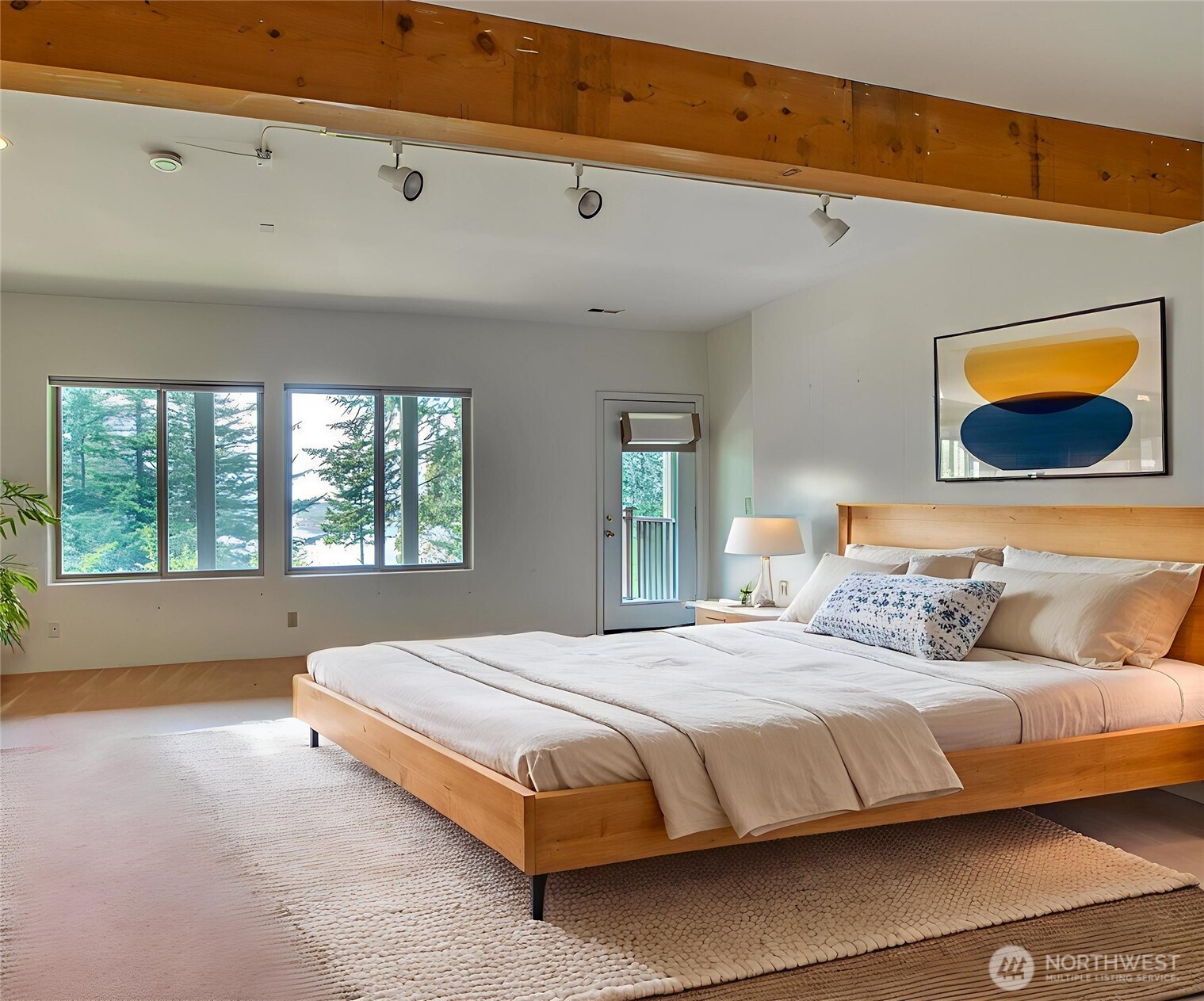 121 Switchback Road Orcas Island, WA 98245 - Photo 26 of 35 a bedroom with a bed and window
