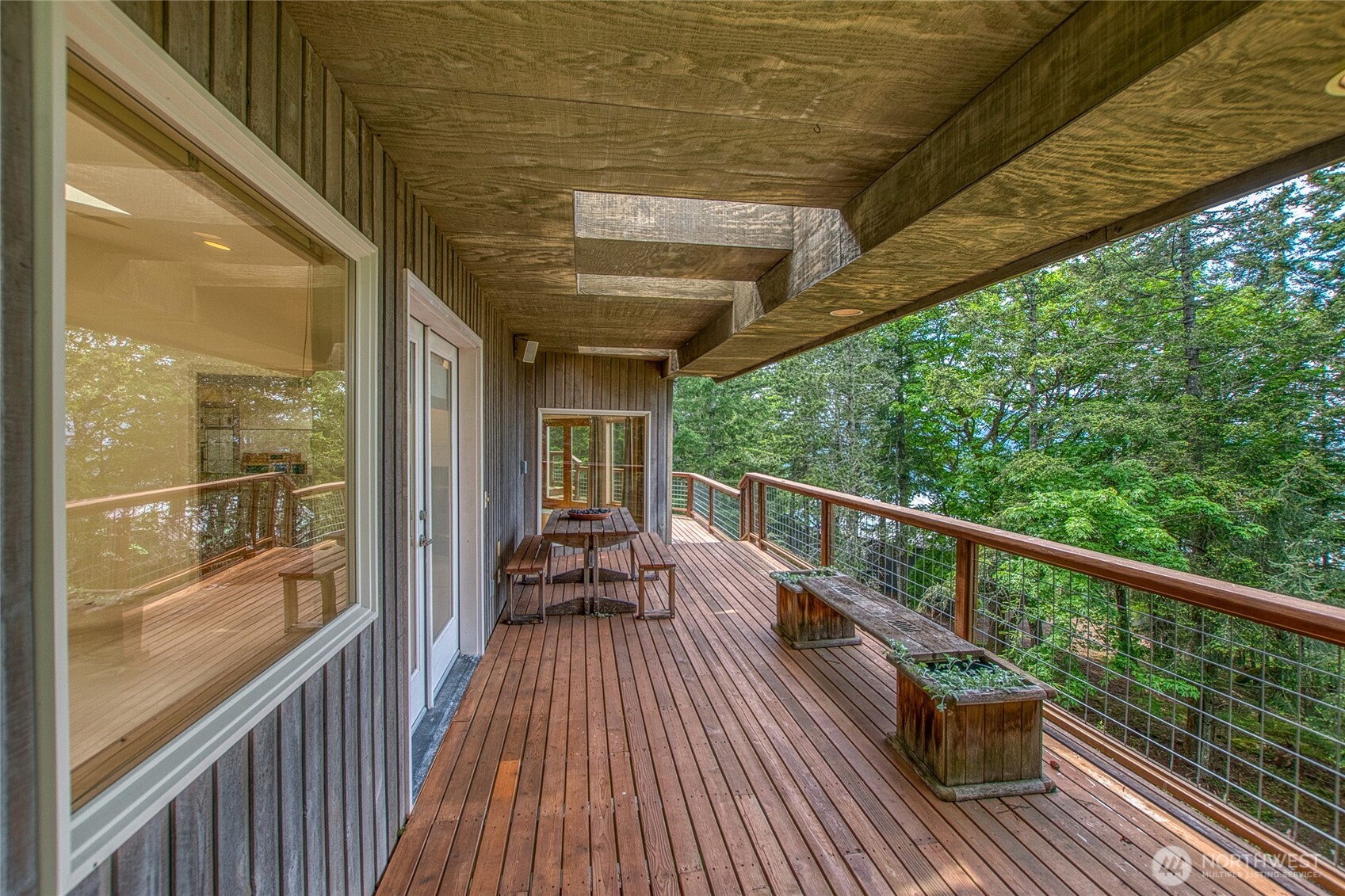 121 Switchback Road Orcas Island, WA 98245 - Photo 30 of 35 a view of balcony with chairs