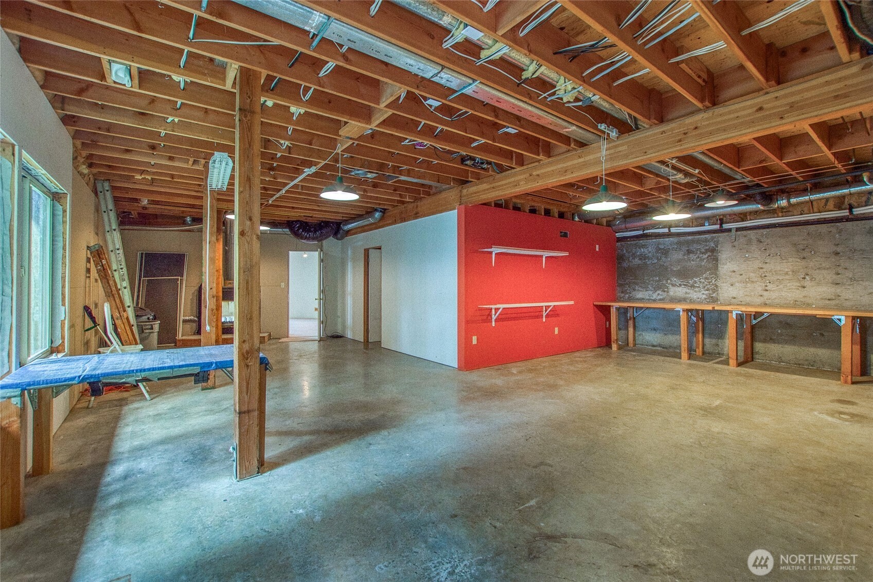 121 Switchback Road Orcas Island, WA 98245 - Photo 34 of 35 a view of a room with wooden racks